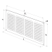 Вентиляционная решетка металлическая МВМП 200х300/2с Ц