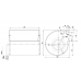 Вентилятор відцентровий ebmpapst D2E-160-AB01-25