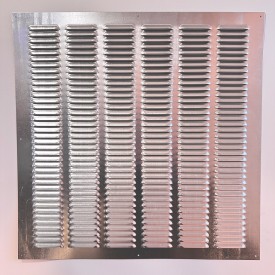 Вентиляционная решетка металлическая 600х600 мм