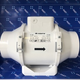 Вытяжной вентилятор для круглых каналов  Вентс ТТ 125